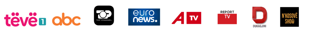 Bekannt aus: Teve1, ABC, Top Channel, Euronews, ATV, Report TV, Dukagjini, n'Kosove Show